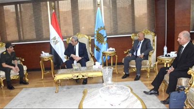 تفاصيل لقاء محافظ الغربية ومسؤولي الشركة الوطنية للمقاولات العامة والتوريدات