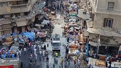 ساعات الرعب بالموسكي.. القصة الكاملة لحريق العتبه اليوم وخسائر بالملايين