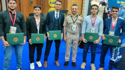  طلاب المدرسة النووية يحققون مراكز متقدمة بمسابقة الابتكارات العلمية والهندسية «إيزك 2024».. صور