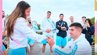 حفل زواج أرجنتيني بين  ثنائي راقصى التانجو فى أولمبياد باريس 