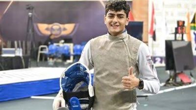 عبد الرحمن طلبة يخسر في سلاح الشيش أمام بطل أمريكا