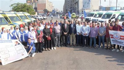 محافظ الغربية يدشن مبادرة 100 يوم صحة لتقديم الخدمات الطبية للمواطنين