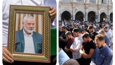 مساجد فلسطين تصلي صلاة الغائب على روح الشهيد إسماعيل هنية