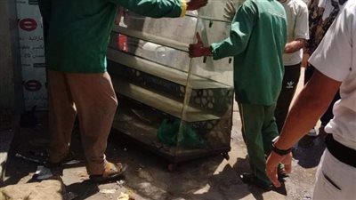 حملة إشغالات موسعة بشوارع شبين الكوم.. اعرف التفاصيل