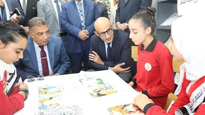 وزير التعليم ومحافظ الدقهلية يتفقدان مدرسة الحصص الابتدائية المشتركة بشربين