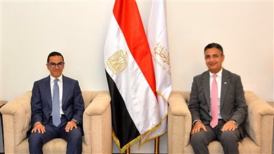 وزير التموين يستقبل وزير الاستثمار والتجارة الخارجية