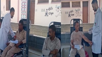 مديرية أمن قنا تنظم حملة للتبرع بالدم بمشاركة رجال الشرطة