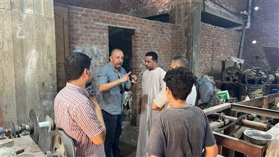 حماية المستهلك يضبط مصنعين غير مُرخصين لتصنيع الكابلات والمواسير الكهربائية المُقلدة بالقناطر الخيرية