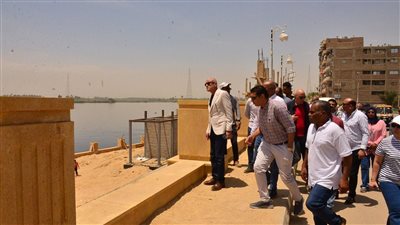محافظ الأقصر يؤكد على الالتزام بالجداول الزمنية لأعمال كورنيش أرمنت