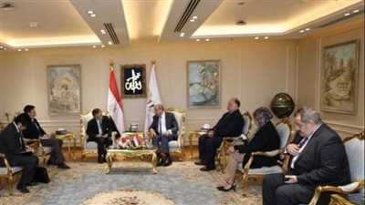 وزير الطيران المدني يستقبل السفير اليابانى ومسئولي هيئة التعاون الدولي اليابانية (JICA) 