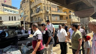 إزالة الإشغالات وتسيير الحركة المرورية بشوارع المنيا 