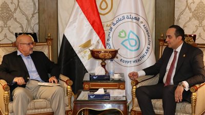 تفاصيل لقاء رئيس الرعاية الصحية مع ممثل منظمة الصحة العالمية