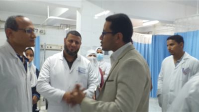 «الصحة»: فريق الحوكمة والمراجعة الداخلية يتفقد مستشفى إبشواي المركزي بالفيوم 
