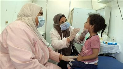 قوافل طبية مجانية بقرى حياة كريمة بالمنيا