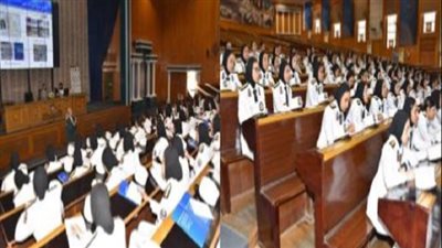 دورة تدريبية لطالبات كلية الشرطة بشأن فحص وثائق السفر وكشف الوثائق المزورة