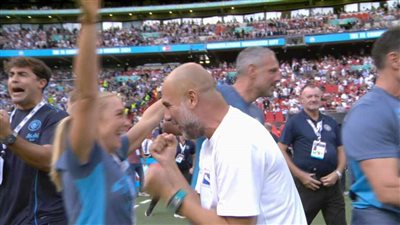 مانشستر سيتي بطل كأس الدرع الخيرية بسقوط مانشستر يونايتد 