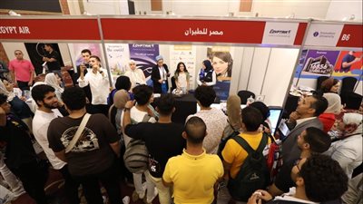 أكاديمية مصر للطيران للتدريب تشارك في معرض التعليم العالى EduHub Expo