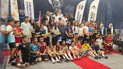 هيمنة مصرية على جوائز بطولة مصر الدولية للاسكواش