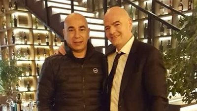 بالصورة.. أنفانتيو يهنئ حسام حسن بعيد ميلاده