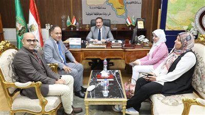 تفاصيل لقاء محافظ المنوفية برئيس الاتحاد التعاوني الإنتاجي