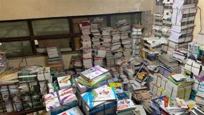 ضبط 6 آلاف نسخة كتب تعليمية بمطبعة دون ترخيص في القليوبية