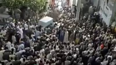 تشييع جثامين الأسرة الغارقة في نهر النيل بأطفيح (صور) 