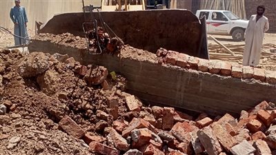 شن حملة إزالة تعدي على الأراضي الزراعية وأملاك الدولة في الأقصر 