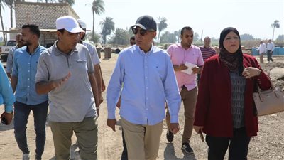 محافظ المنيا: مشروع عملاق سيدخل الخدمة قريبا لخدمة أهالى 16 قرية وتوابعها 