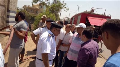 تفاصيل السيطرة على حريق بمصنع قطن بقرية “سنتريس” بأشمون