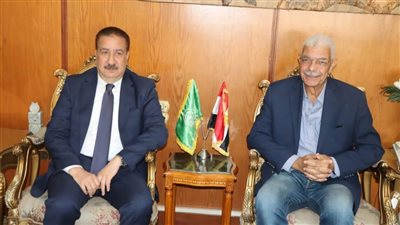 تفاصيل لقاء محافظ المنوفية برئيس الجامعة