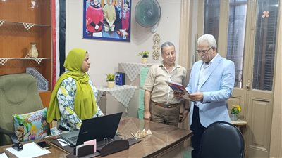مدير تعليم القاهرة يواصل زياراته المفاجئة لمتابعة الاستعداد للعام الدراسى الجديد بإدارة مصر الجديدة