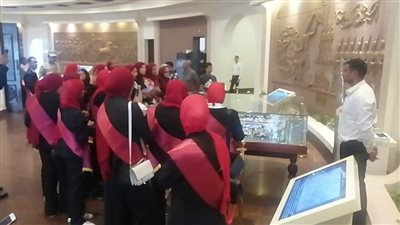 تفاصيل زيارة طلاب جامعة المنوفية لبانوراما حرب أكتوبر