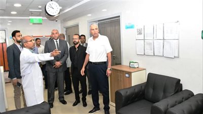محافظ أسوان بتفقد مستشفى الرمد للاستعداد للتطبيق الفعلى لمنظومة التأمين الصحى الشامل