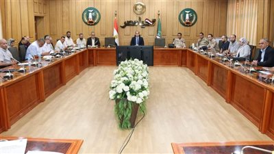 تفاصيل اجتماع نائب محافظ المنوفية لمناقشة الموقف التنفيذى لمشروعات 