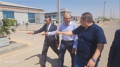 وزير الطيران المدني فى جولة مفاجئة لمطار العلمين الدولي