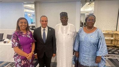 وزير الخارجية يجري مباحثات مع نظرائه على هامش اجتماع التيكاد