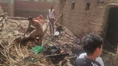 انتداب المعمل الجنائي لفحص حريق فى منزل مهجور بالقليوبية