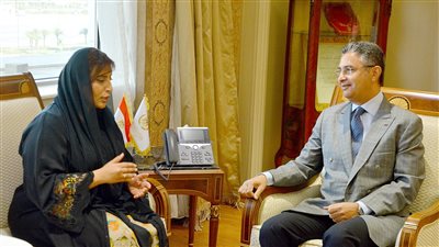 وزير التموين يستقبل سفيرة دولة الامارات لبحث مجالات وسُبل التعاون المشتركة