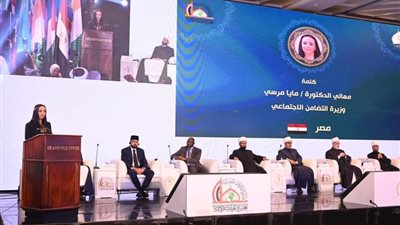 وزيرة التضامن تشارك في افتتاح مؤتمر وزارة الأوقاف الدولي الأول للواعظات 