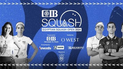 بطولة CIB الدولية المفتوحة للاسكواش: أول بطولة ماسية للاسكواش