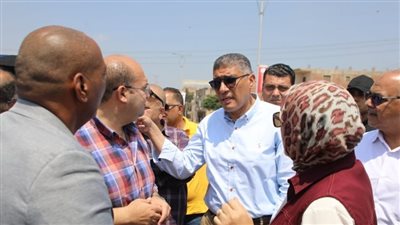 محافظ الجيزة يتفقد أعمال الرصف والتطوير بطريق طراد النيل في مدينة أوسيم