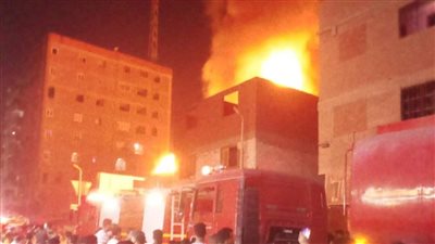 ماس كهربائي السبب.. تفاصيل معاينة النيابة لحريق شقة بجوار مسجد الحسين بالجمالية