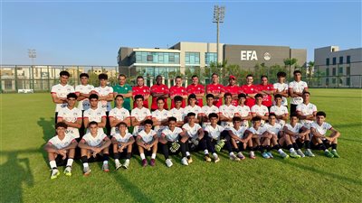 منتخب مصر للناشئين 2009 يختتم معسكره لاختيار افضل العناصر 