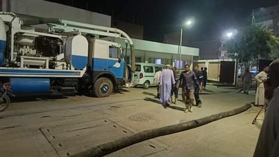 عودة مياه الشرب بعد انقطاعها لمدة 6 ساعات جنوب الأقصر