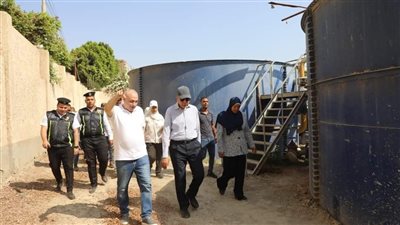 محافظ المنيا يوجه برفع كفاءة محطة بنى مزار المتطورة 