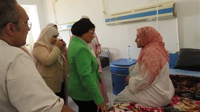 تفاصيل زيارة نائب وزير الصحة لمستشفى أجا المركزي بالدقهلية