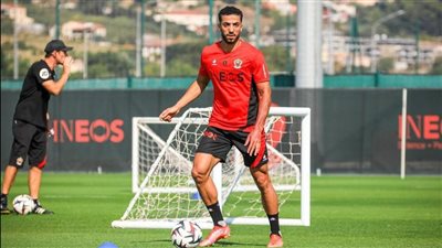 محمد عبد المنعم يخوض تدريبه الأول مع نيس الفرنسي