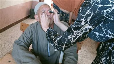 جامعة المنوفية تنظم قوافل متكاملة لقرية كفر سرسموس بالشهداء