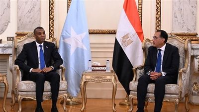 تفاصيل استقبال رئيس الوزراء لنظيره الصومالي 