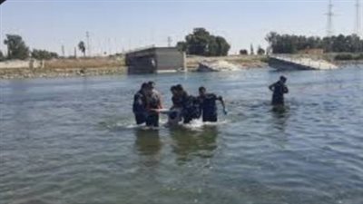 انتشال جثة شاب تعرض للغرق فى نهر النيل بقنا 